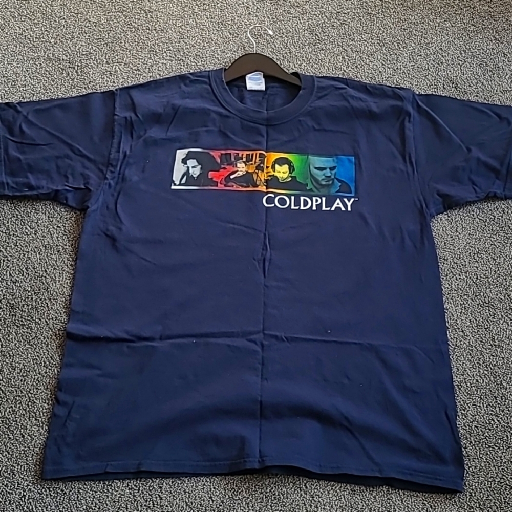 Vintage  Cold Play concert shirt  size xxl